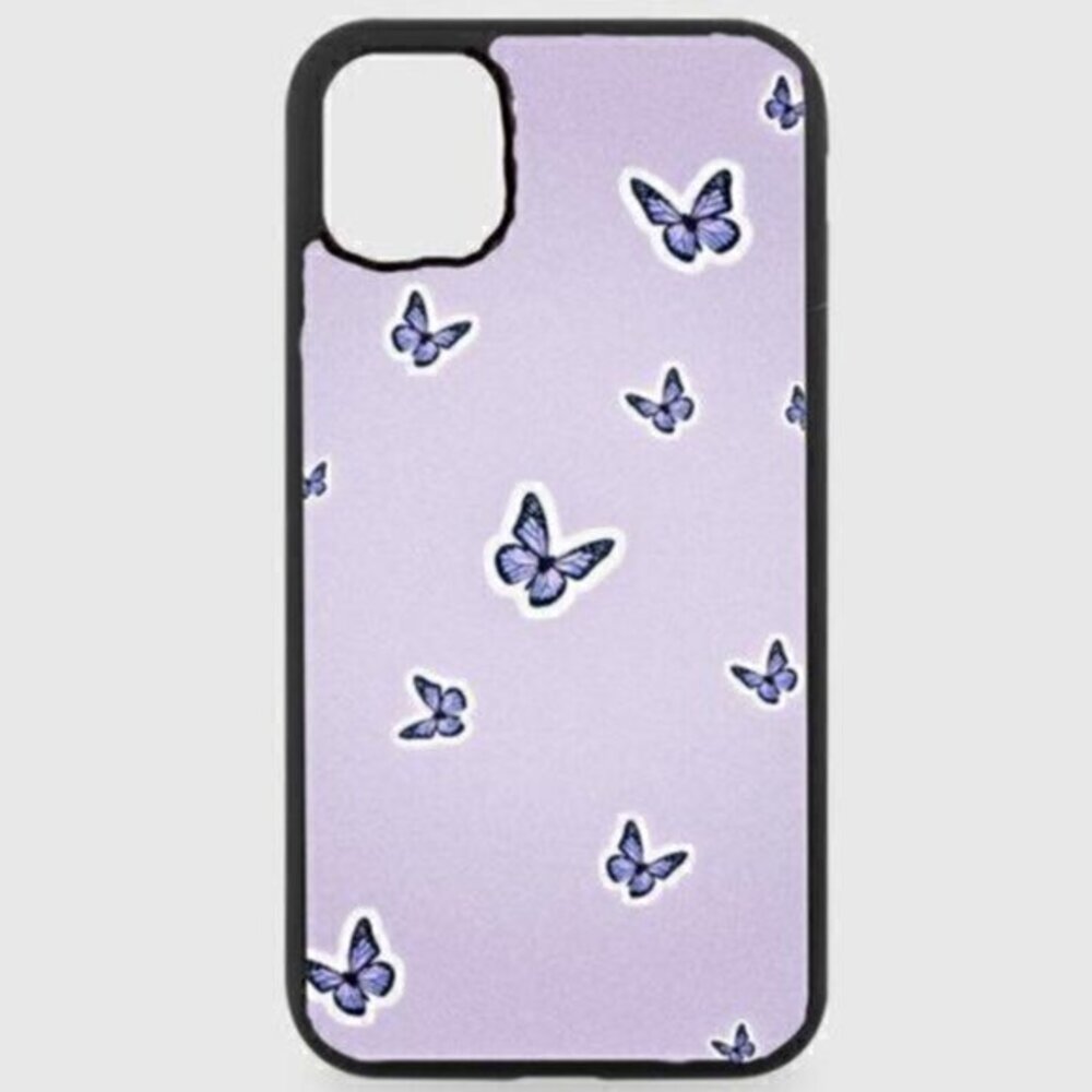 PURPLE Butterfly Phone Case